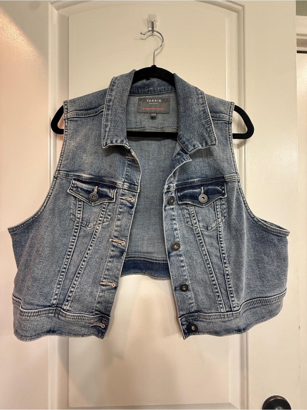 Torrid Jean Vest 1XL